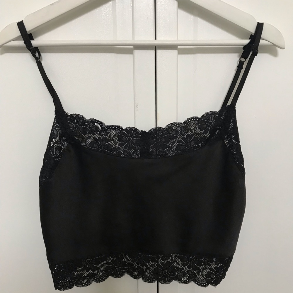 Brandy Melville Lace Crop Top